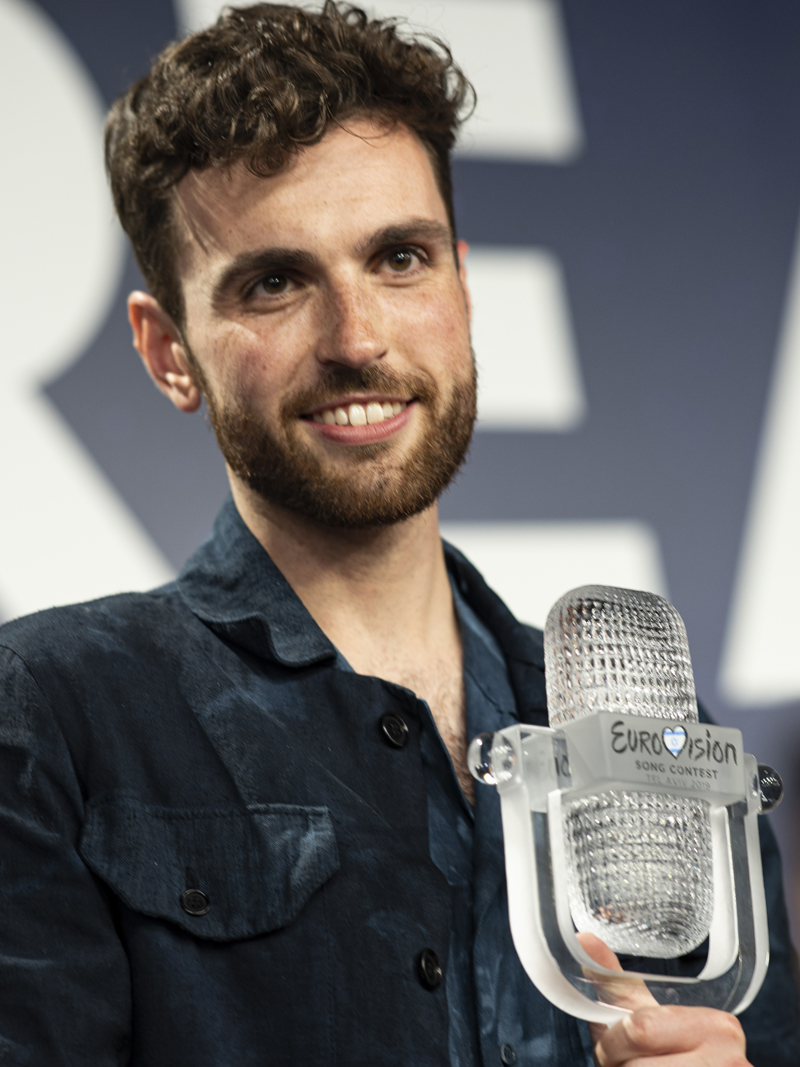 Duncan Laurence winner of the 2019 Eurovision  Songcontest