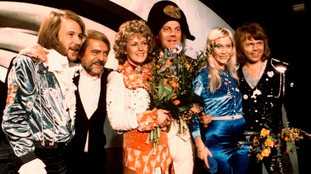 Winnaars 1974 Popgroep Abba